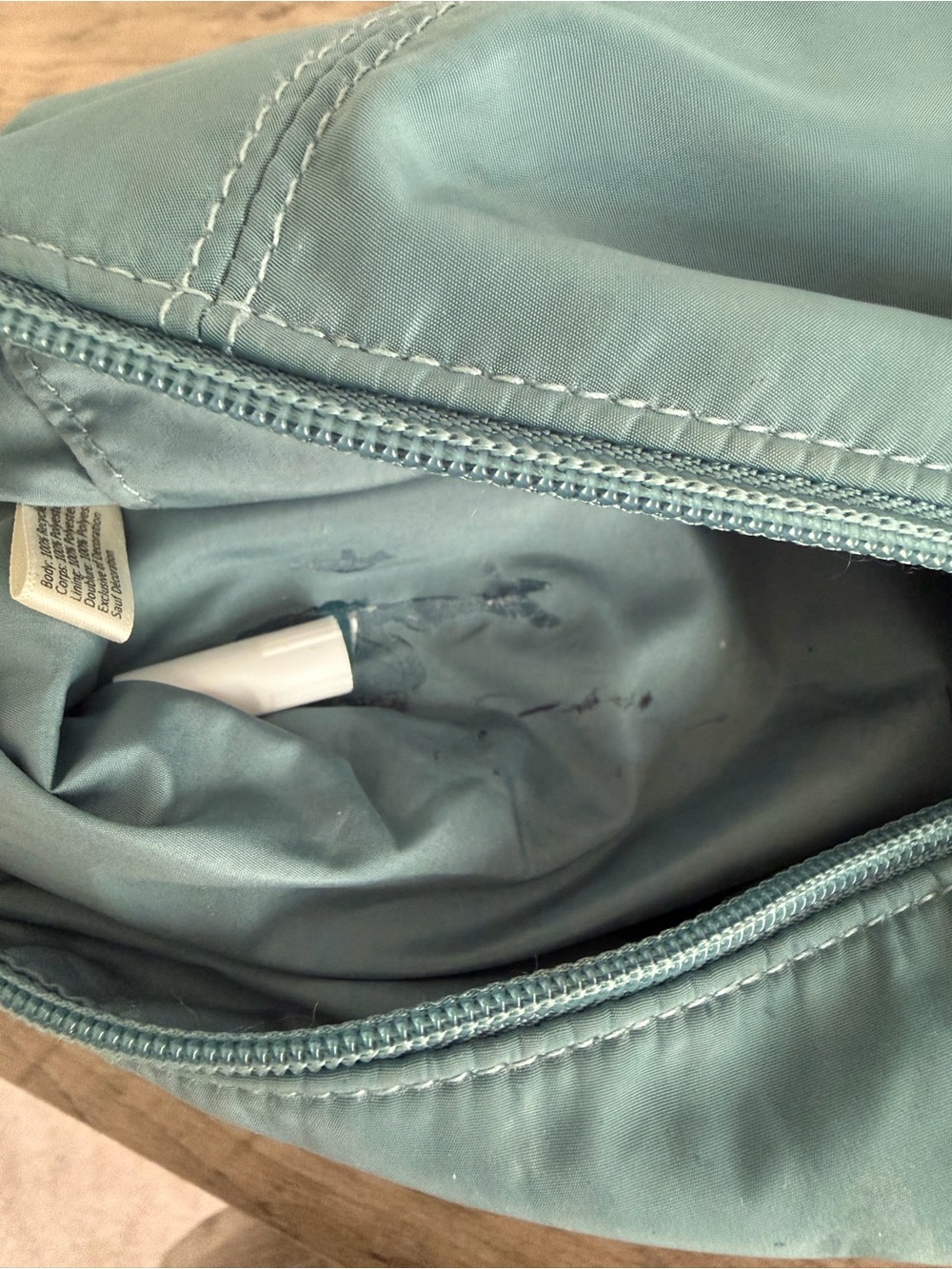 Sage Green Utility Cargo Pocket Crossbody Bag Y2K - Picture 6 of 8